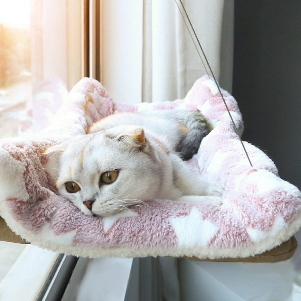 Cozy Window Cat Bed